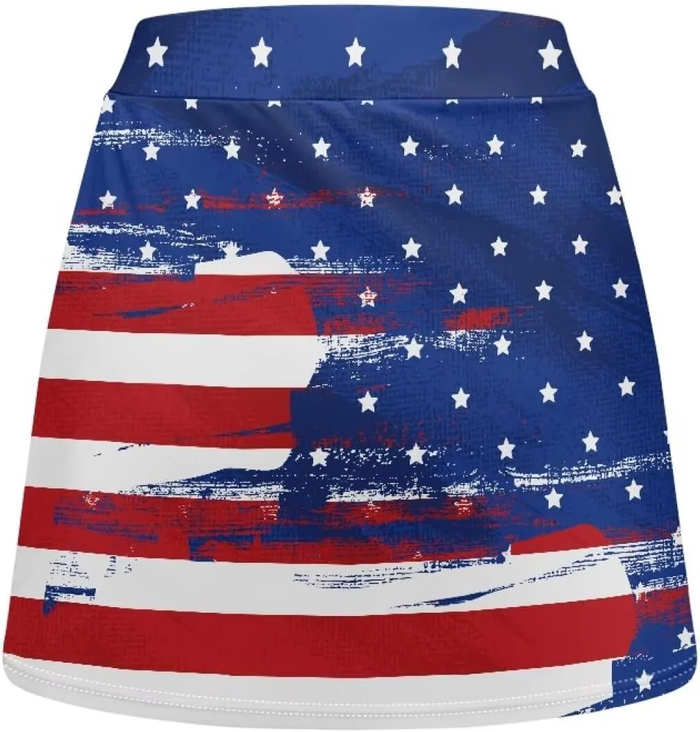 Tennis Skirts for Women with Shorts Pockets High Waisted Athletic Golf Skort Workout Peak Ball Mini Skirt