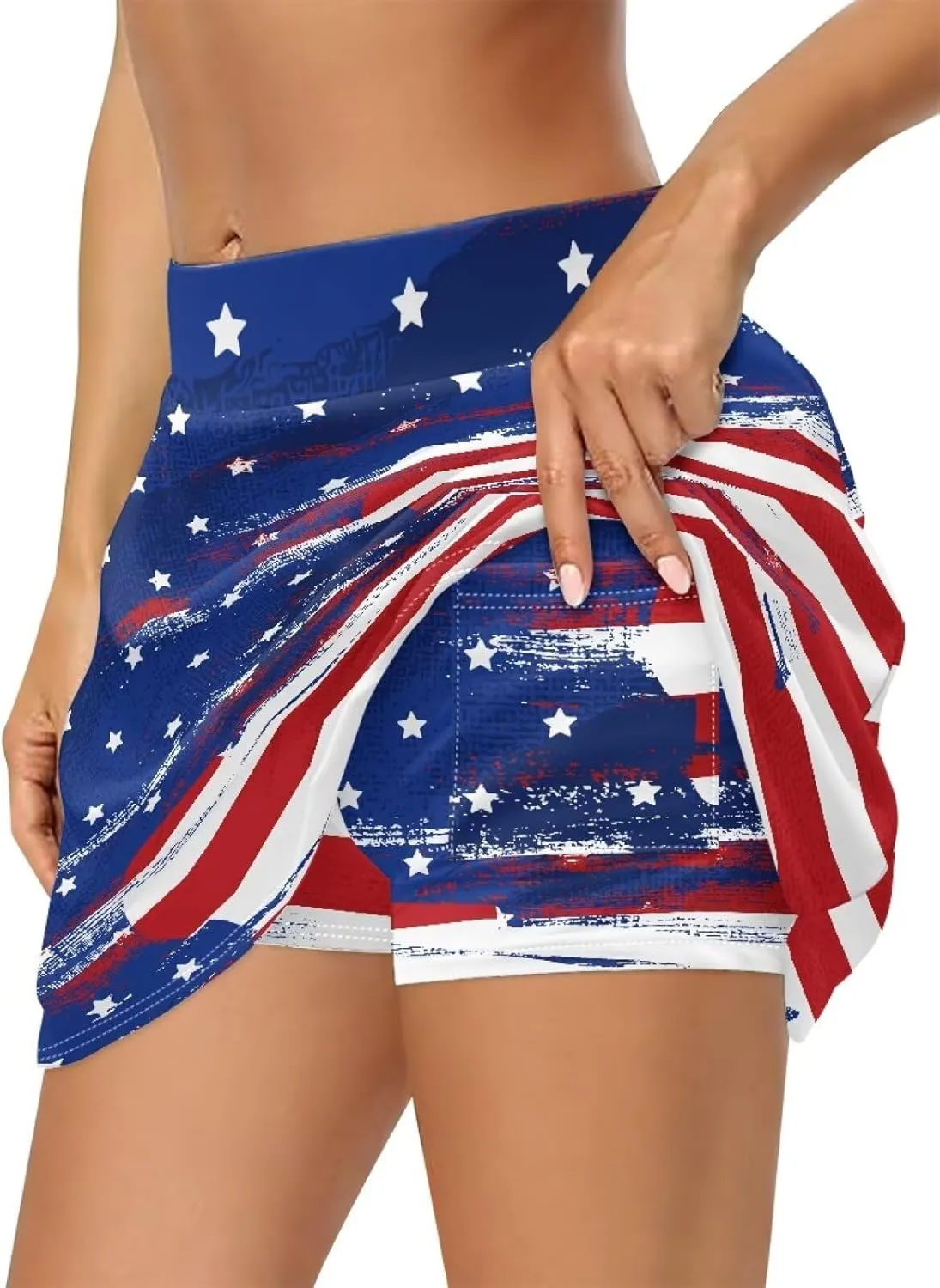 Tennis Skirts for Women with Shorts Pockets High Waisted Athletic Golf Skort Workout Peak Ball Mini Skirt