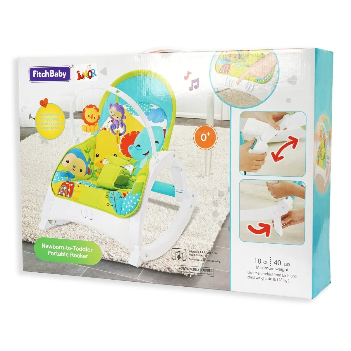 TinyTumble Baby Bouncer