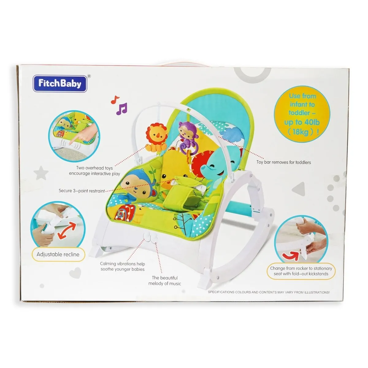 TinyTumble Baby Bouncer