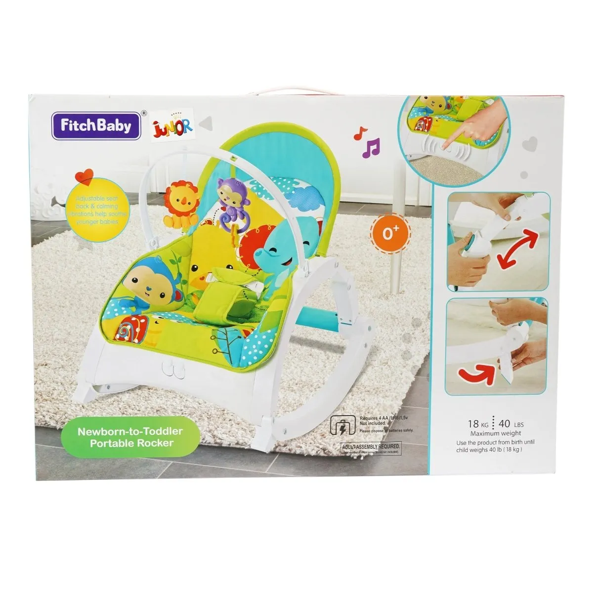 TinyTumble Baby Bouncer