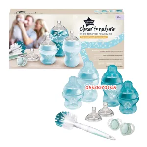Tommee Tippee Anti-Colic Bottle Set (4 In 1) Closer To Nature