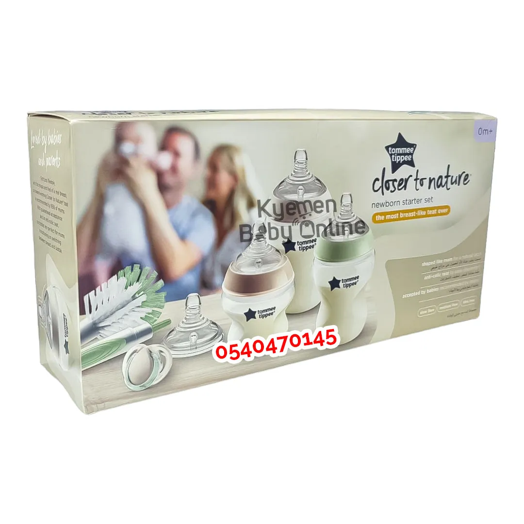 Tommee Tippee Anti-Colic Bottle Set (4 In 1) Closer To Nature
