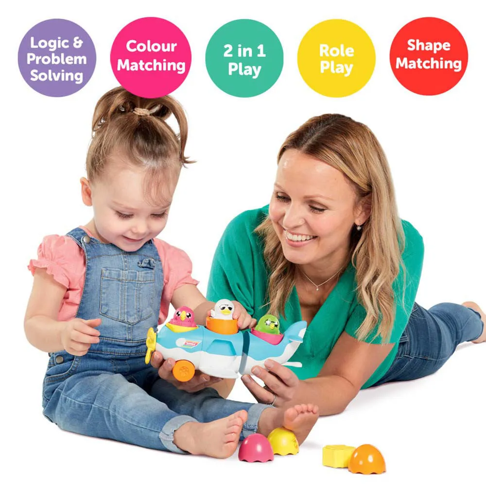 Tomy Toomies 2 In 1 Load & Go Plane Baby Toy