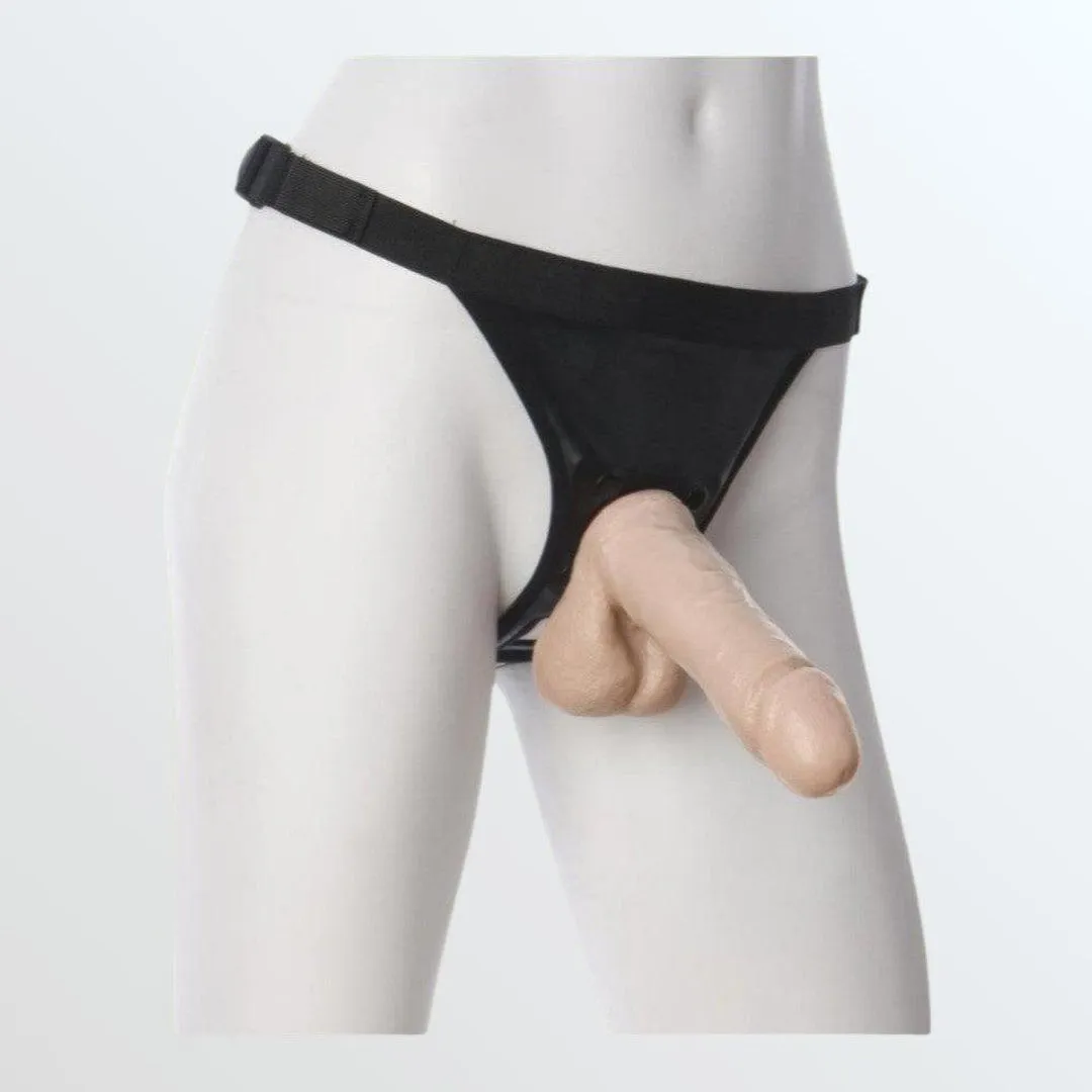 Vac-U-Lock 6" Realistic Cock for Harnesses
