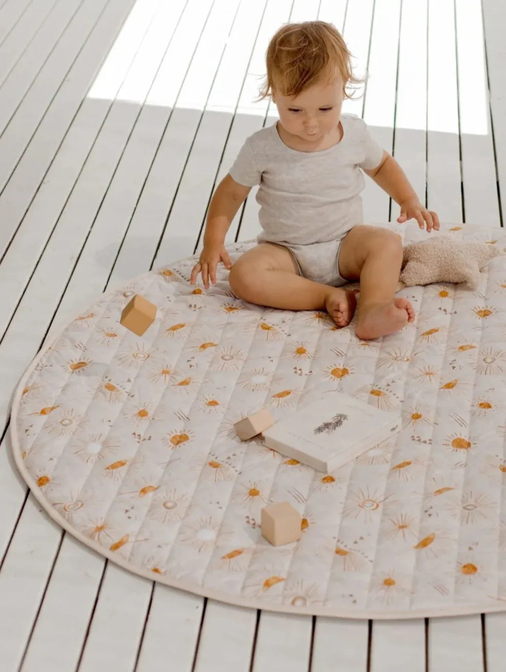 Waterproof Padded Playmat - Bohemian Sunshine