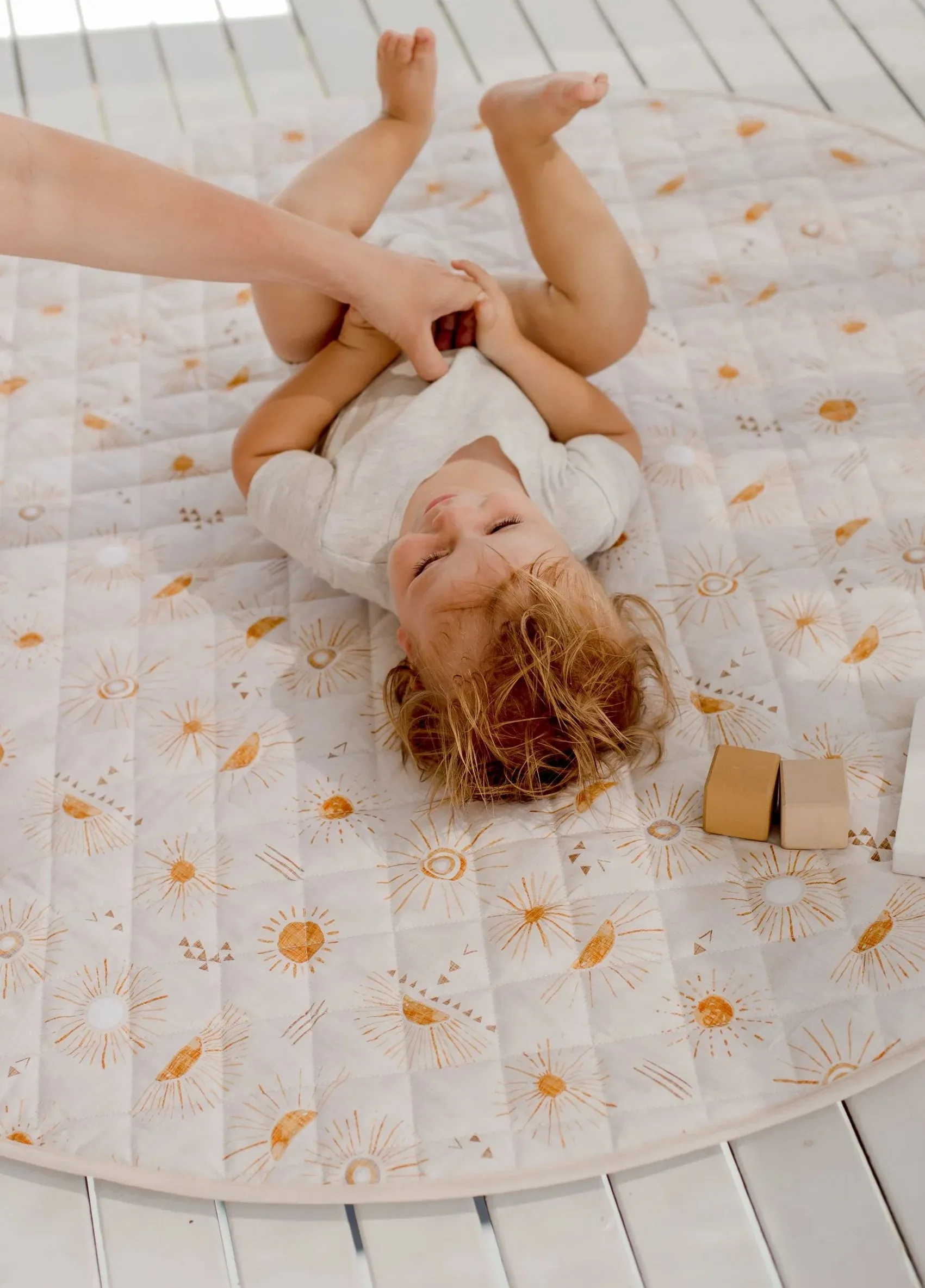 Waterproof Padded Playmat - Bohemian Sunshine