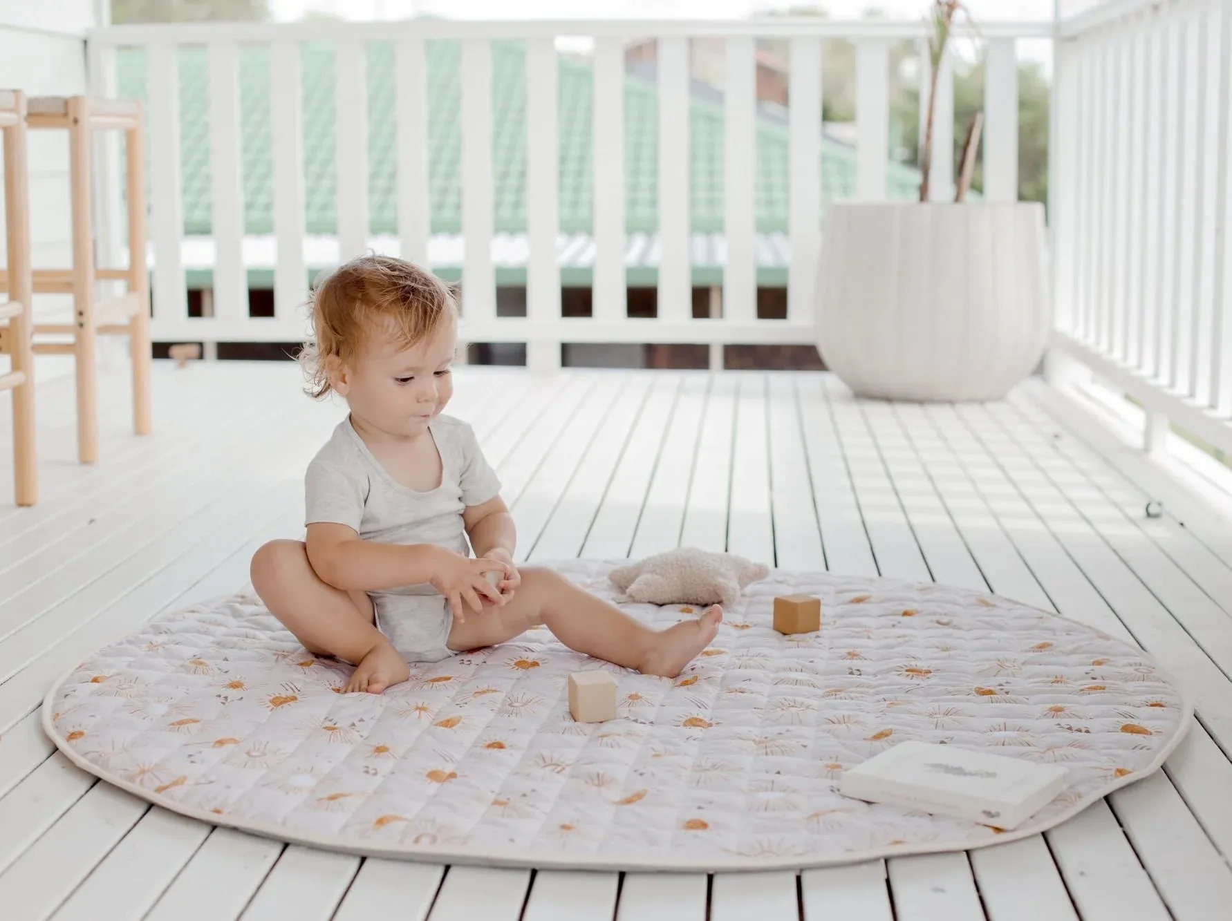 Waterproof Padded Playmat - Bohemian Sunshine