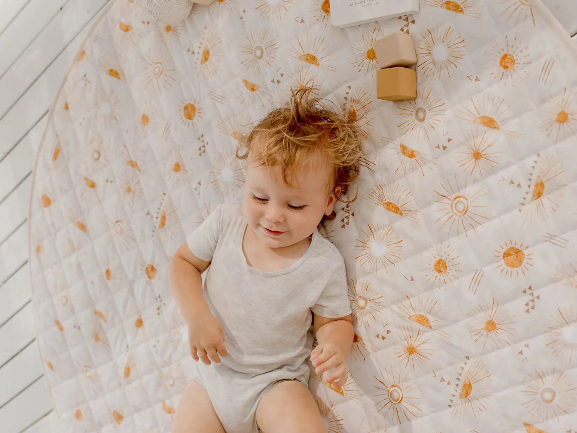Waterproof Padded Playmat - Bohemian Sunshine