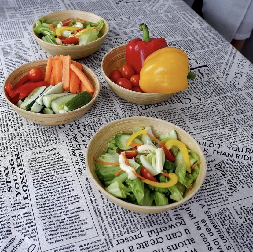 Wholesale Bamboo Bowls | Natural Bowls | Wholesale Sustainable Dining & Kitchenware | MOQ 100 PCS