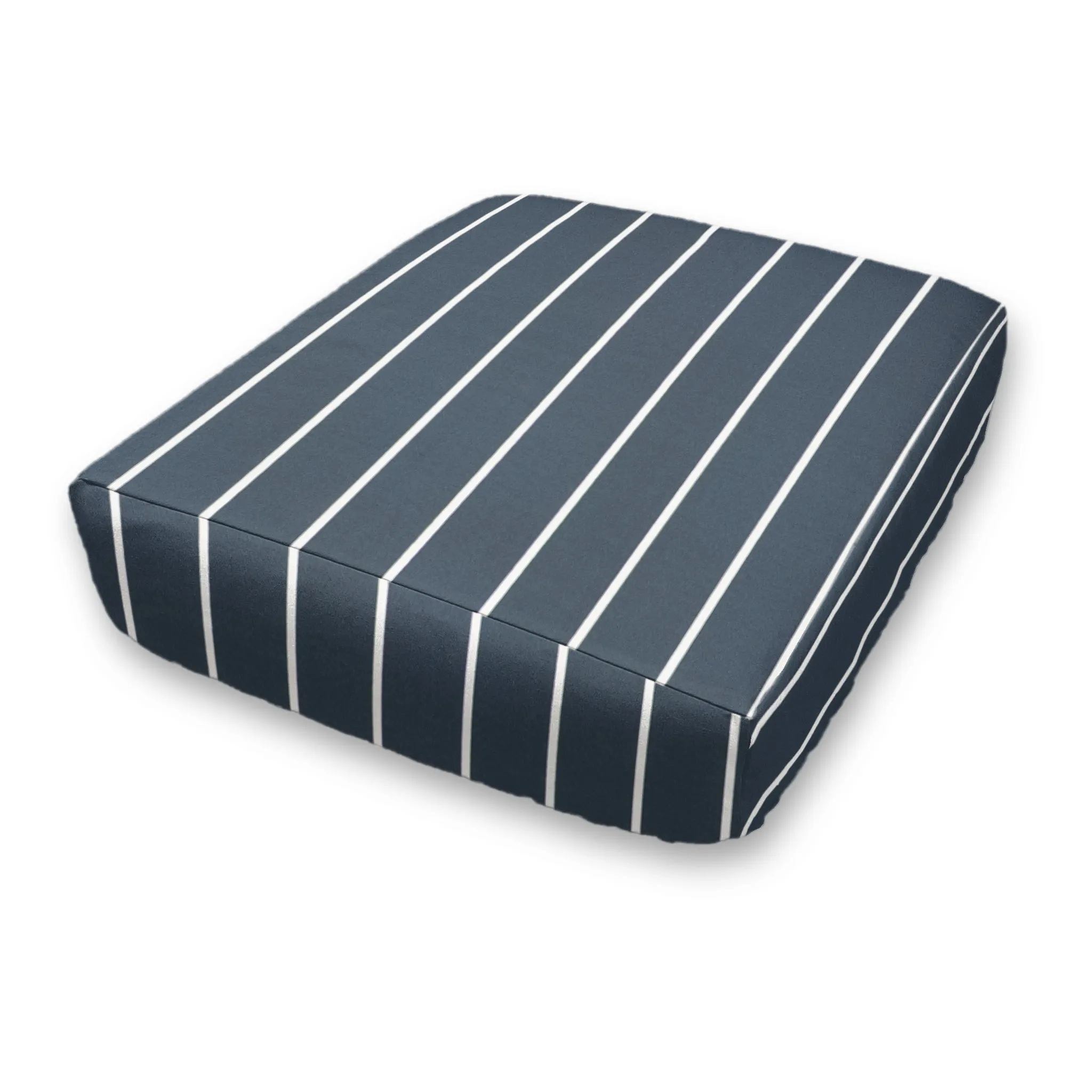 Windridge Thin Stripes Custom Water Resistant Elastic Fitted & Protective Cushion Cover - Choice of Color