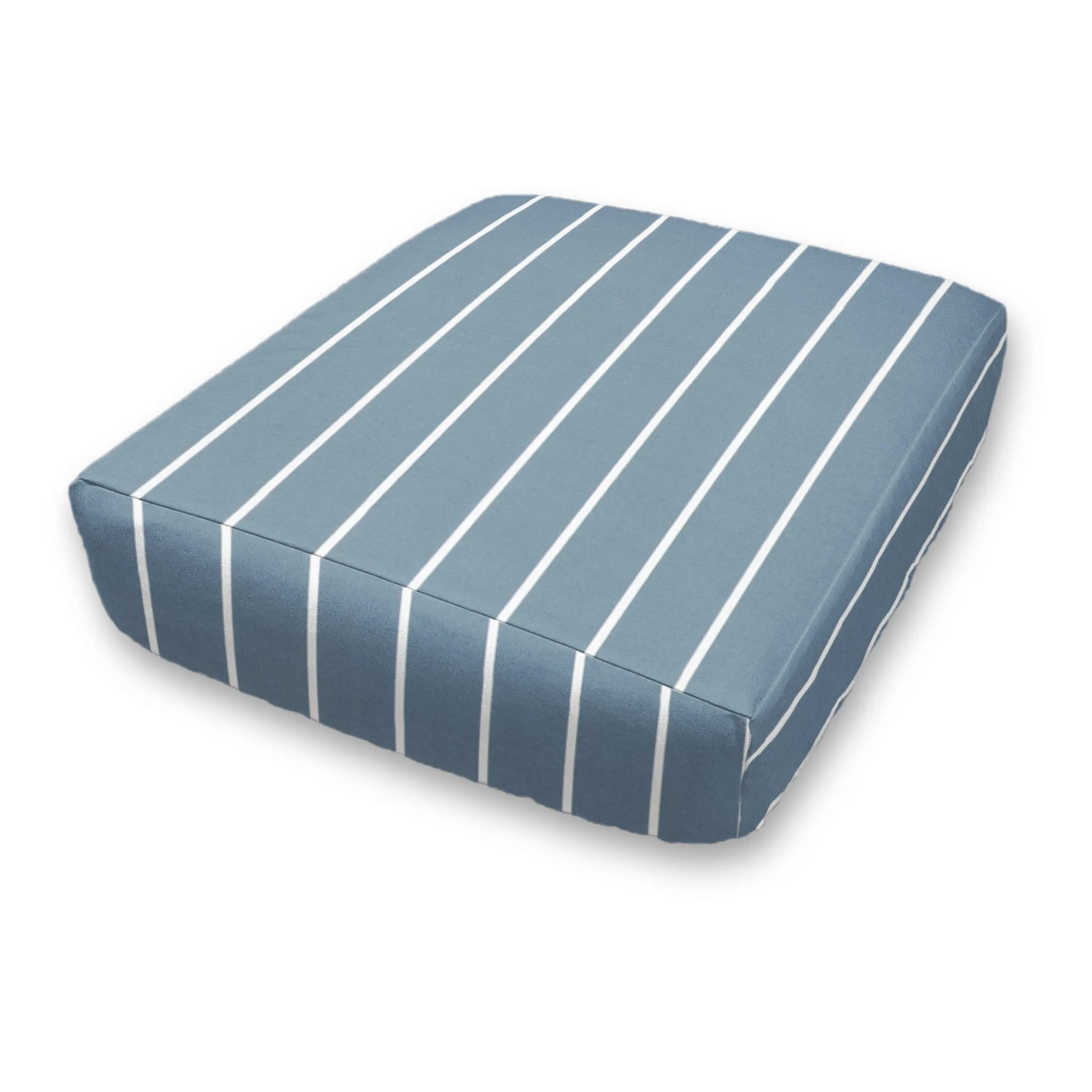 Windridge Thin Stripes Custom Water Resistant Elastic Fitted & Protective Cushion Cover - Choice of Color