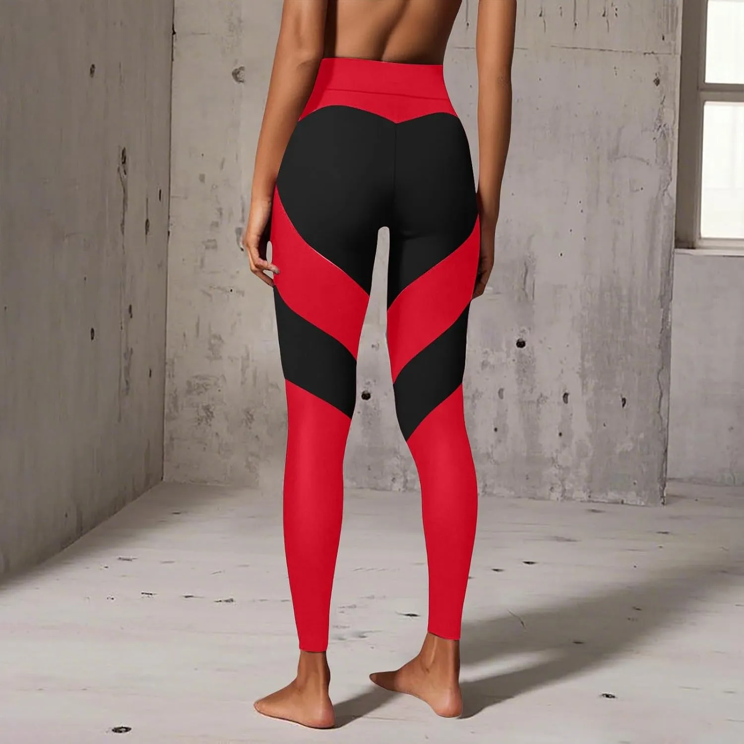 Women's High Waist Leggings Heart Butt Yoga Trousers Jogging Bottoms Push Up Fitness Trousers Women Leggings Gym