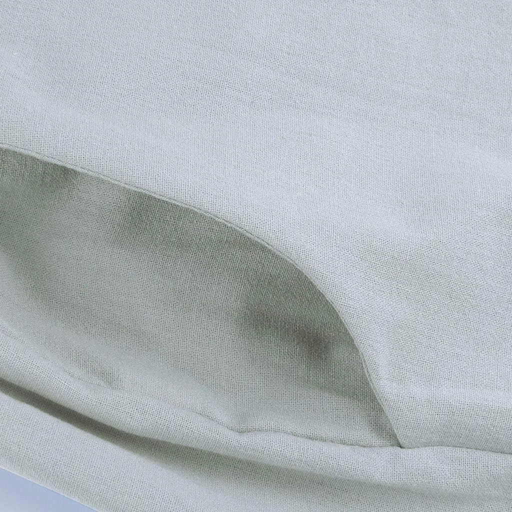 Womens Linen Pants 2025 Casual High Waist Wide Leg Trousers Summer Lightweight Loose Beach Palazzo with Pockets