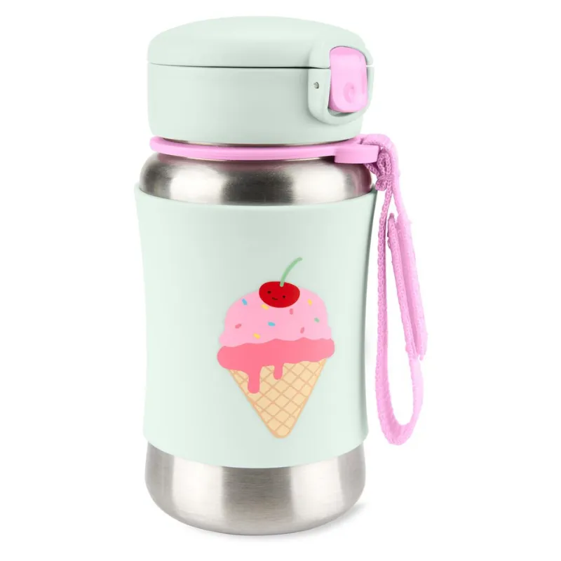 Zoo Stainless Steel Straw Bottle